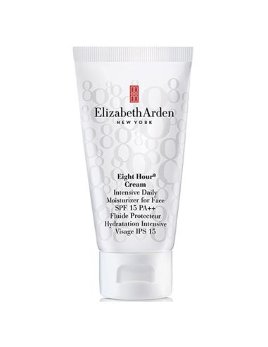 Elizabeth Arden Eight Hour Cream Intensive Daily Moisturizer For Face Spf 15 50 Ml