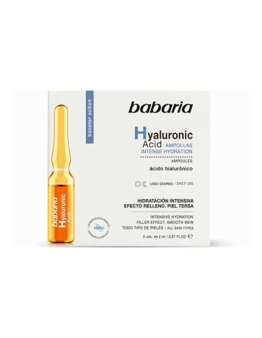 Babaria Hyaluronic Acid Ampollas 5 unidades