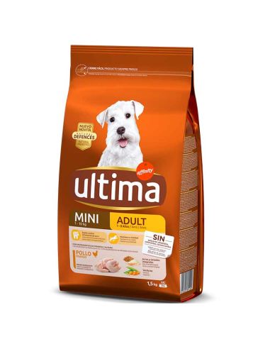 Ultima-Affinity Dog Adult Mini con Pollo 1,5 kg