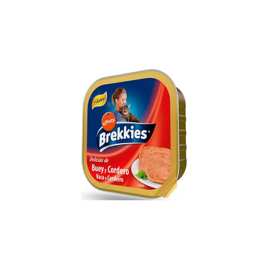 Brekkies-Affinity Cat Delicias de Buey y Cordero 100 g