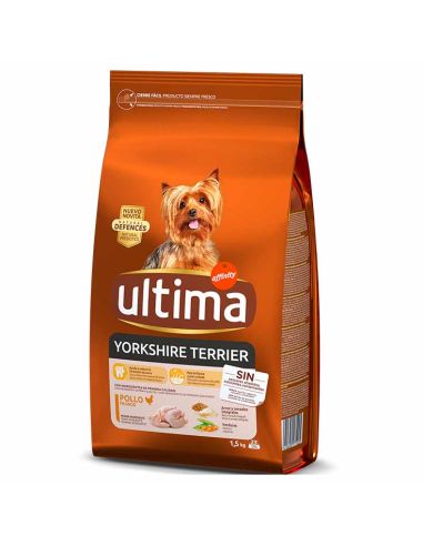 Ultima-Affinity Dog Yorkshire Terrier de Pollo 1,5 kg