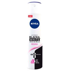 Nivea Black & White Invisible Original Spray 200 Ml