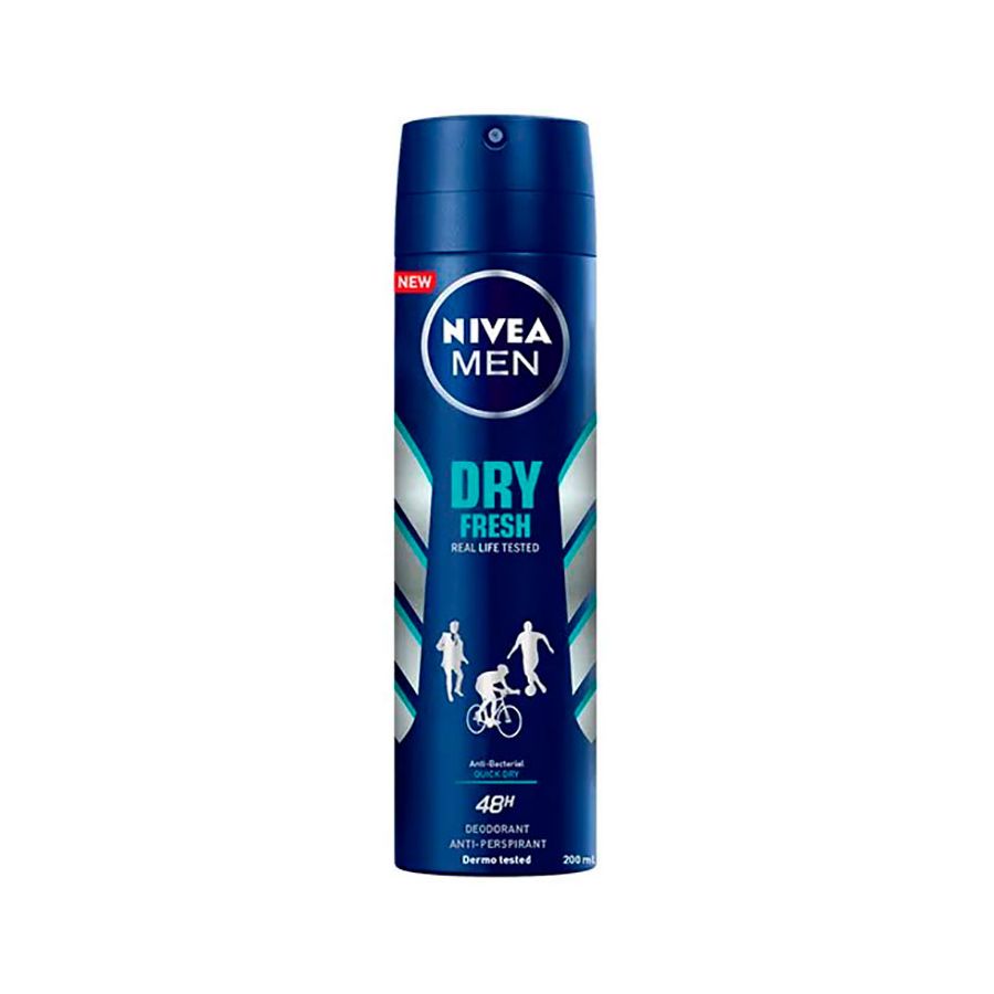 Nivea Men Dry Fresh Desodorante Spray 200 ml