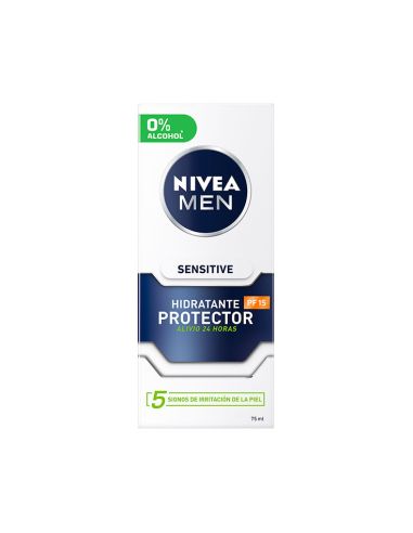 Nivea Men Sensitive Hidratante Protector SPF15 75 ml