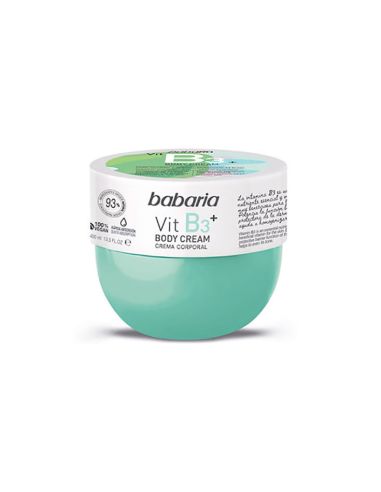 Babaria Body Cream VitB3 Tarro 400 ml