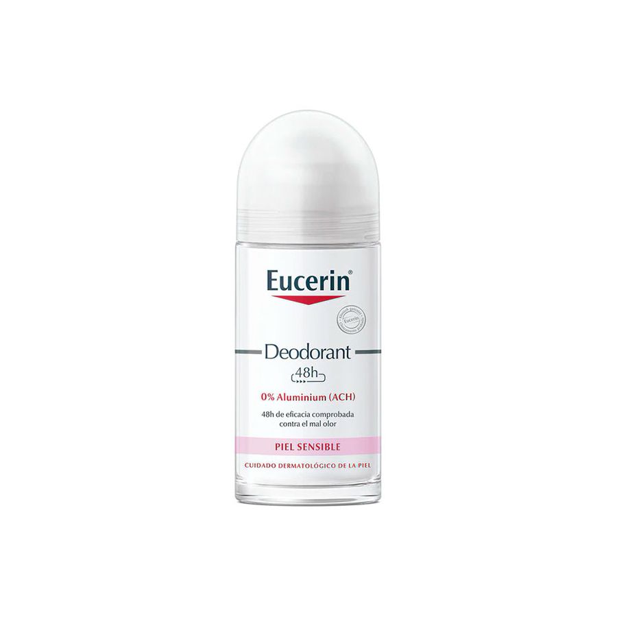 Eucerin Desodorante Roll-On 24h 0% Aluminio 50 ml
