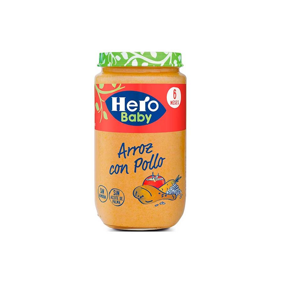 Hero Baby Tarrito Arroz Con Pollo Tierno 235 g