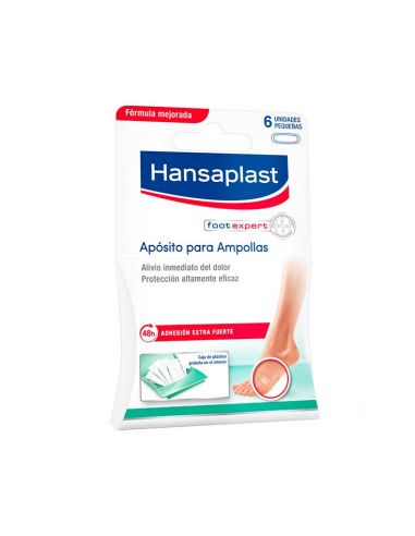 Hansaplast Apósitos para Ampollas Pequeños 6 uds