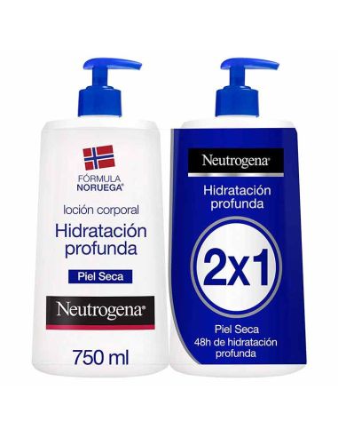 Neutrogena Corporal Hidratación Profunda Loción 2 x 750 ml