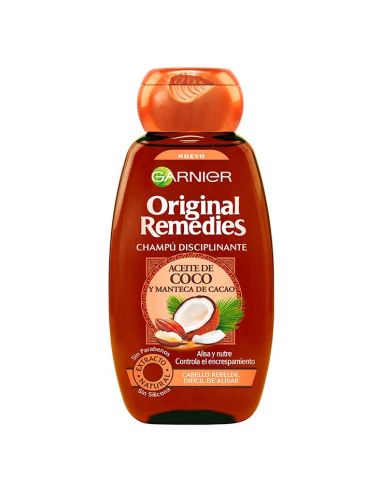Garnier Original Remedies Aceite de Coco y Manteca de Cacao Champú 250 ml