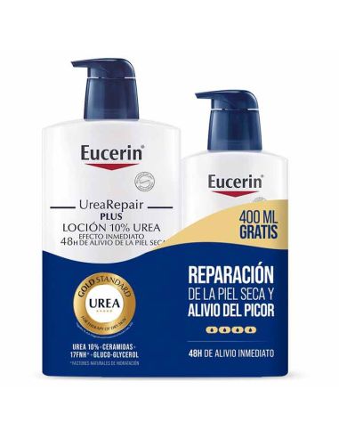 Eucerin Pack Locion UreaRepair 100 ml + 400 ml