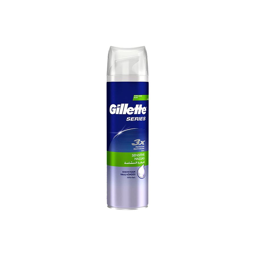 Gillette Series Sensitive Espuma De Afeitar 250 ml