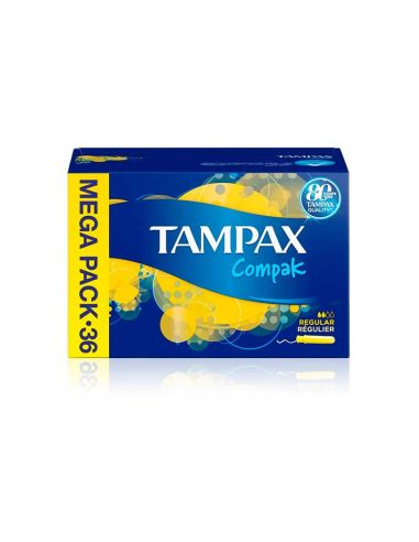 Tampax Compak Regular Tampones 36 uds