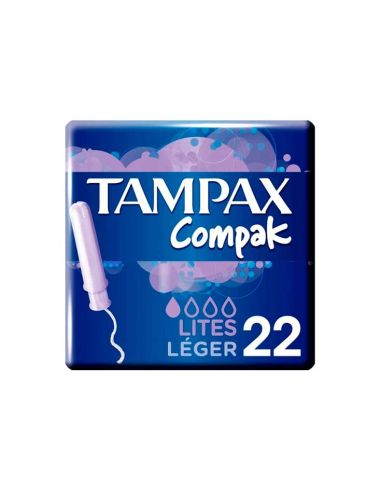 Tampax Compak Lites Tampones 22 uds