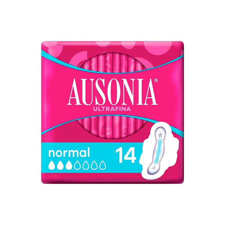 Ausonia Normal Con Alas Compresas 14 uds