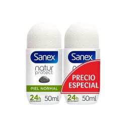 Sanex Natur Protect Desodorante Roll-On Duplo 2x 50 ml