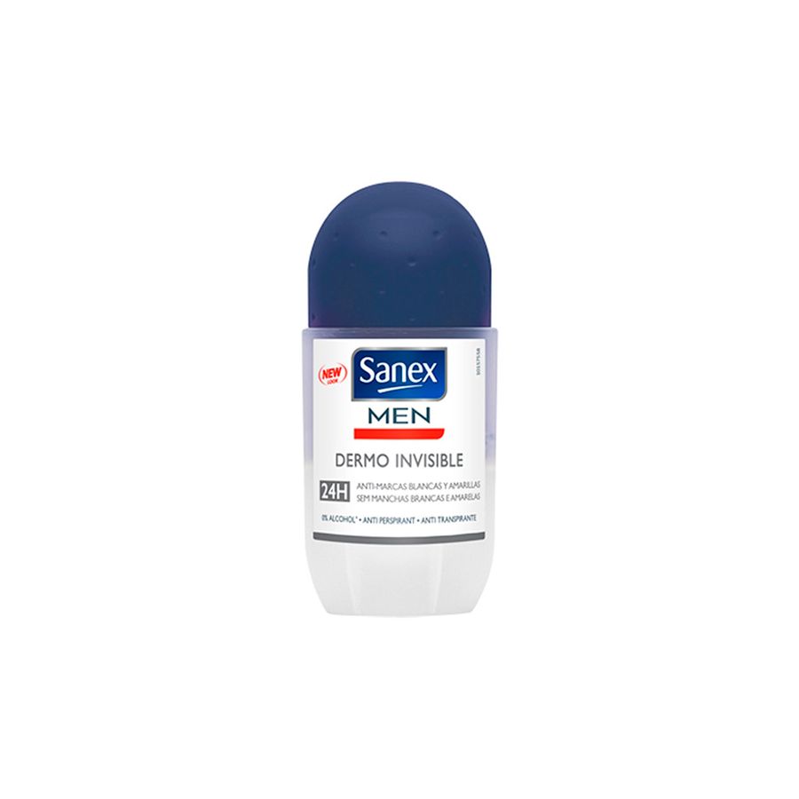 Sanex Men Dermo Invisible Desodorante Roll-On 50 ml