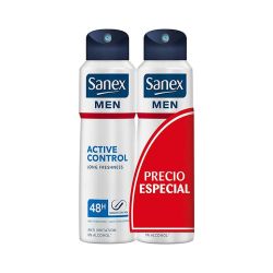 Sanex Men Active Control Desodorante Duplo 2x 200 ml