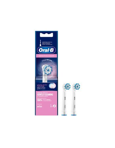 Oral-B Sensitive Clean Cepillo Dental Recambios 2 uds