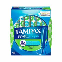 Tampax Compak Pearl Super Tampones 18 uds