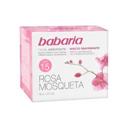 Babaria Rosa Mosqueta Crema Facial Hidratante SPF15 - 50 ml