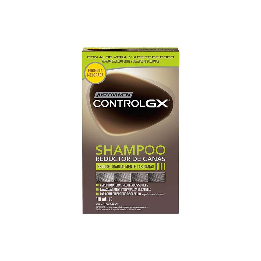 Just For Men Control Gx Reductor De Canas Champú 118 ml