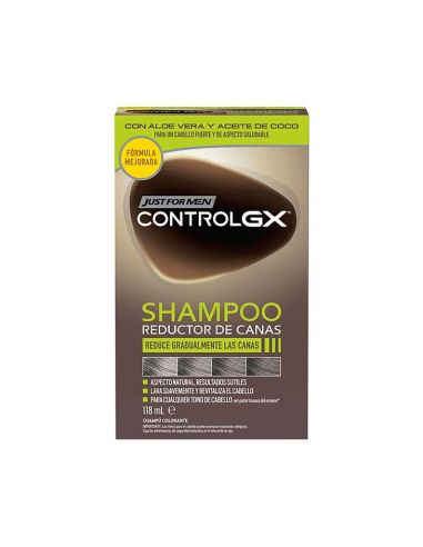 Just For Men Control Gx Reductor De Canas Champú 118 ml