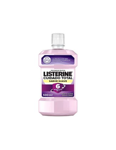 Listerine Cuidado Toral Zero Alcohol Enjuague Bucal 500 ml