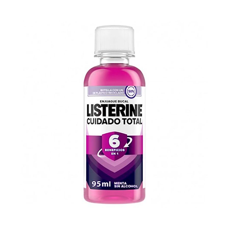 Listerine Cuidado Total Enjuague Bucal Mini 95 ml
