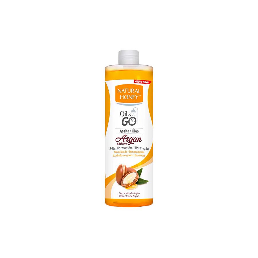 Natural Honey Oil & Go Argán Aceite Corporal 300 ml