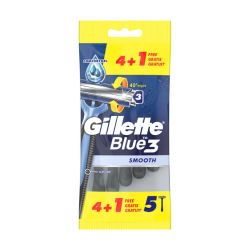 Gillette Blue3 Smooth Maquinilla De Afeitar Desechable 5 uds