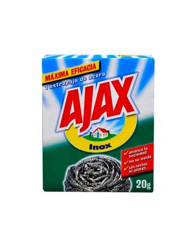 Ajax Estropajo Acero Inoxidable