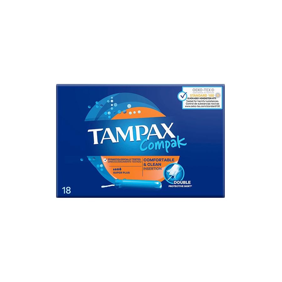 Tampax Compak Super Plus Tampones