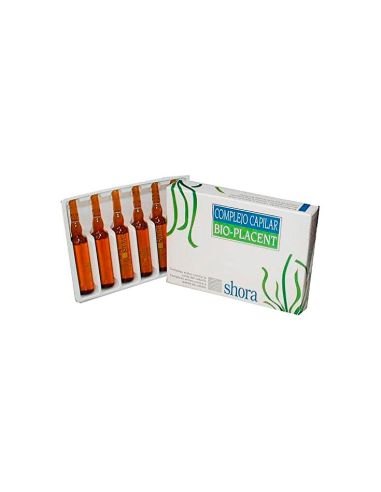 Shora Bio-Placent Ampollas Anticaída 6 unidades