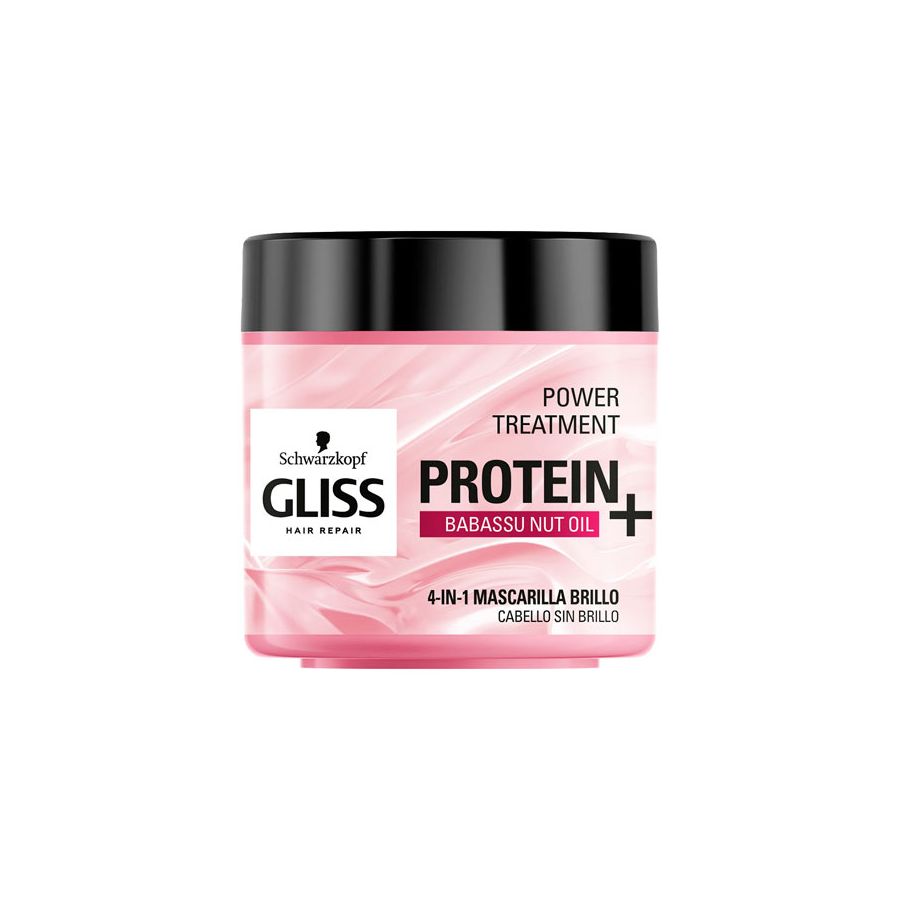 Gliss Protein+ Babassu Nut Oil Mascarilla Brillo 400 ml