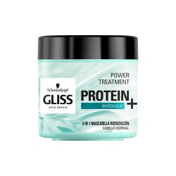 Gliss Protein+ Manteca Cacao Mascarilla Hidratación 400 ml