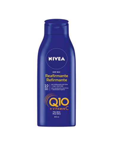 Nivea Q10 Body Milk Reafirmante Piel Seca 400 ml