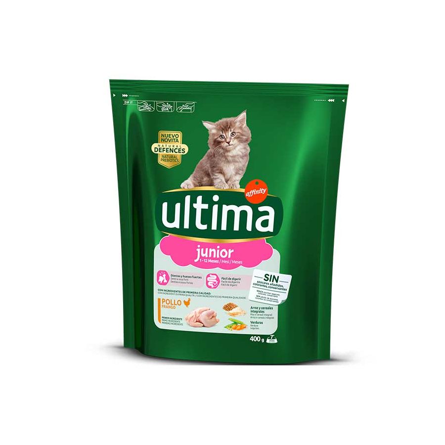 Ultima-Affinity Cat Junior Pollo 1-12 Meses 400 g