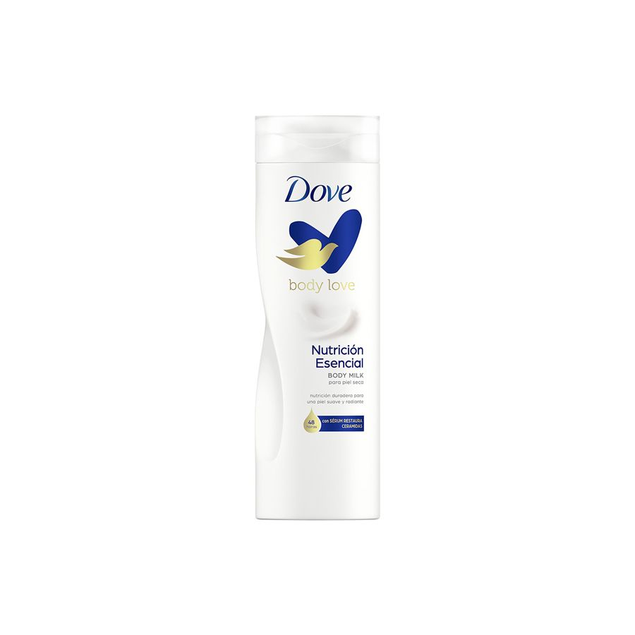 Dove Body Milk Nutrición Esencial Piel Seca 400 Ml