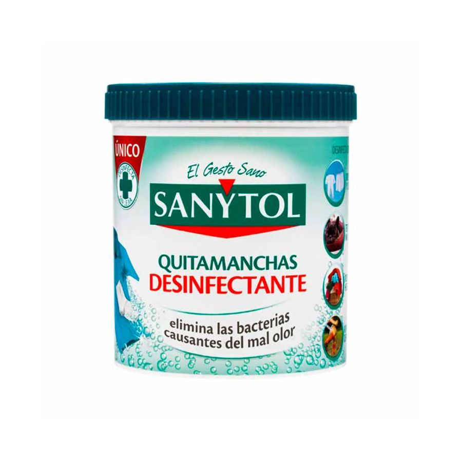 Sanytol Desinfectante Quitamanchas en Polvo Sin Lejía 450 gr