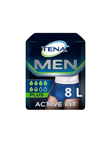 Tena Men Active Fit Pants Plus Calzoncillo De Incontinencia 8 uds