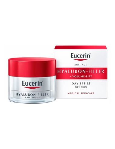 Eucerin Hyaluron Filler + Volume-Lift Día Piel Seca SPF15 50 Ml