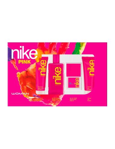 Nike Pink Woman Estuche 4 piezas