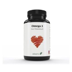 Ebers Omega 3 Con Vitamina E 50 cápsulas 1000 mg