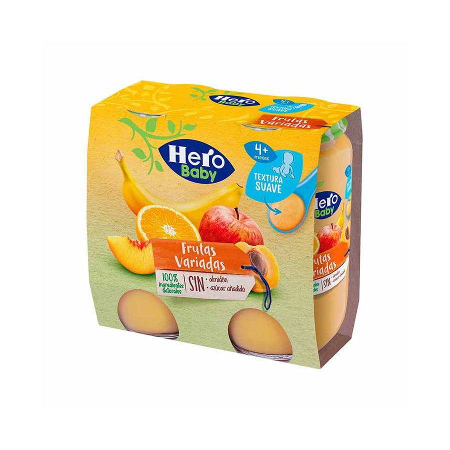 Hero Baby Frutas Variadas Potitos