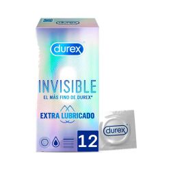 Durex Invisible Extra Lubricados Preservativos