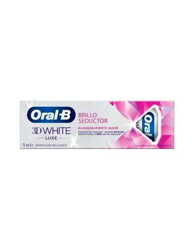 Oral-B 3DWhite Luxe Brillo Seductor Crema Dental 75 ml