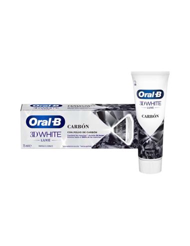Oral B 3D White Luxe Carbon Pasta de dientes