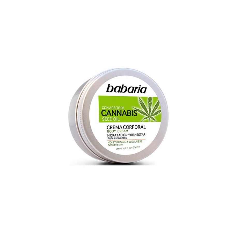 Babaria Crema Corporal Con Aceite De Cannabis 200ml
