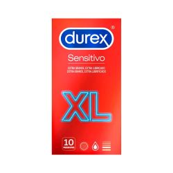 Durex Sensitivo XL Preservativos 10 uds